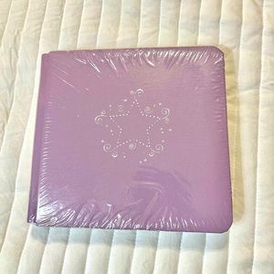 Creative Memories Album NIP 7 x 7 Lavender with silver embossed star